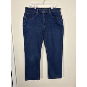 Lucky Brand 410 Jeans Mens 36x32 Blue Athletic Slim Stretch Denim Medium Wash
